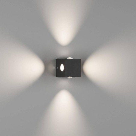 Бра четырехстороннее KVAD 92GW-9092-4-BL-NW 4Вт 4000К IP20 черн. DesignLed 00-00002085