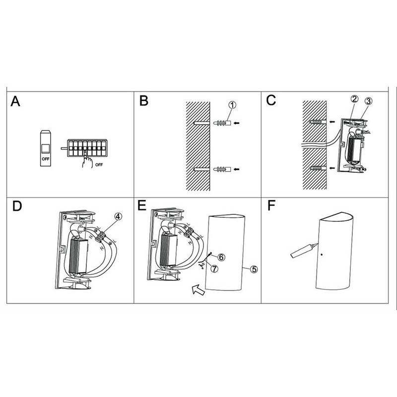 Светильник настенный TUBE GW-6805-6-WH-WW 6Вт 3000К IP54 бел. DesignLed 00-00002393 Светильник настенный TUBE GW-6805-6-WH-WW 6Вт 3000К IP54 бел. DesignLed 00-00002393