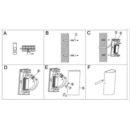 Светильник настенный TUBE GW-6805-6-WH-WW 6Вт 3000К IP54 бел. DesignLed 00-00002393