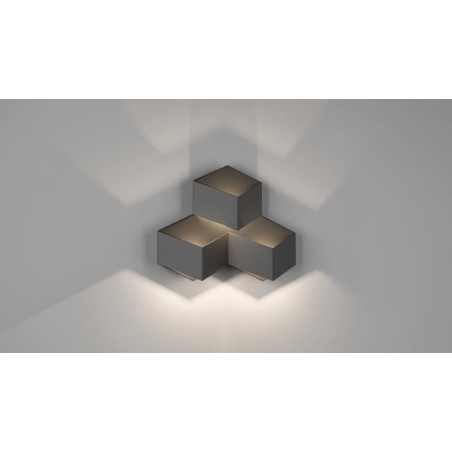 Бра декоративное PALMIRAGW-1101-3-6-BL-NW 6Вт 4000К IP20 черн. DesignLed 00-00002386