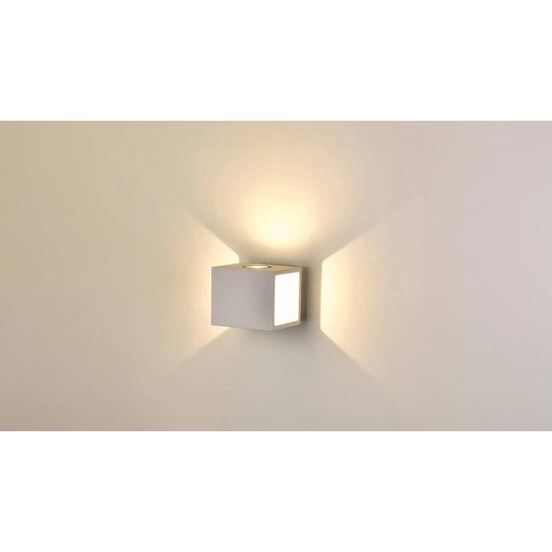 Светильник настенный KUB LWA0100A-WH-WW 10Вт 3000К IP54 бел. DesignLed 00-00002796
