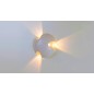Светильник настенный BRAND LWA0121C-WH-WW3х 3Вт 3000К IP54 бел. DesignLed 00-00002801