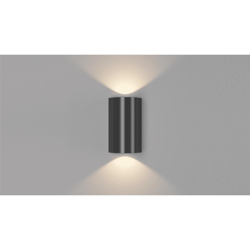 Светильник настенный ZIMA-2 LWA0148B-BL-WW 12Вт 3000К IP54 черн. DesignLed 00-00002805