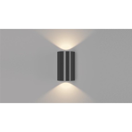 Светильник настенный ZIMA-2 LWA0148B-BL-WW 12Вт 3000К IP54 черн. DesignLed 00-00002805