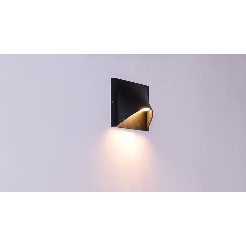 Светильник настенный KONVERT LWA0029A-BL-WW 9Вт 3000К IP54 черн. DesignLed 00-00002789