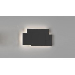 Светильник настенный SHADE GW-6809-12-BL-WW 12Вт 3000К IP20 черн. DesignLed 00-00003016