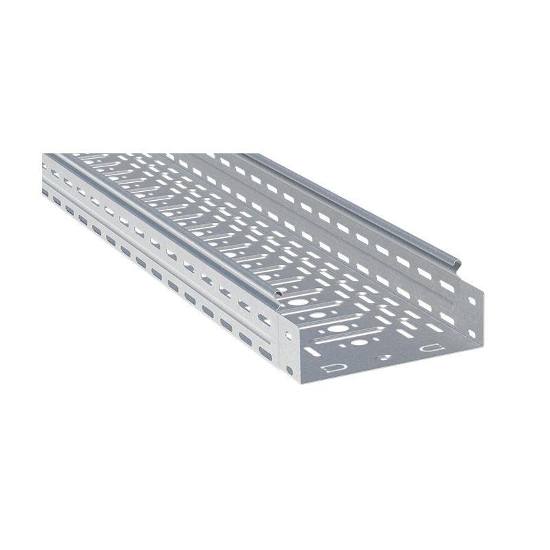 Лоток листовой перфорированный 80х500 L3000 1мм EKF L8050001