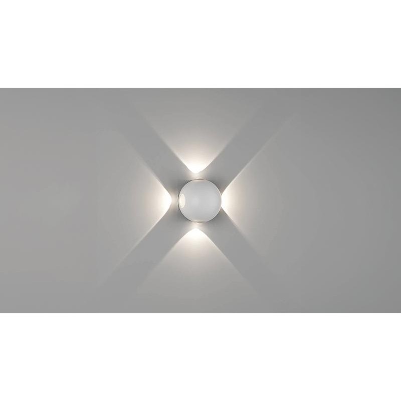 Светильник настенный SFERA-DBL GW-A161-4-4-WH-NW 4Вт 4000К IP54 бел. DesignLed 00-00003201