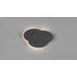 Светильник настенный O-SHADE GW-6809R-12-BL-WW 12Вт 3000К IP20 черн. DesignLed 00-00003205