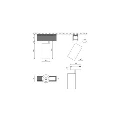 Светильник трековый SY-601202-BL-20-NW SWG PRO 20Вт 4000К SWG PRO черн. DesignLed 00-00003585