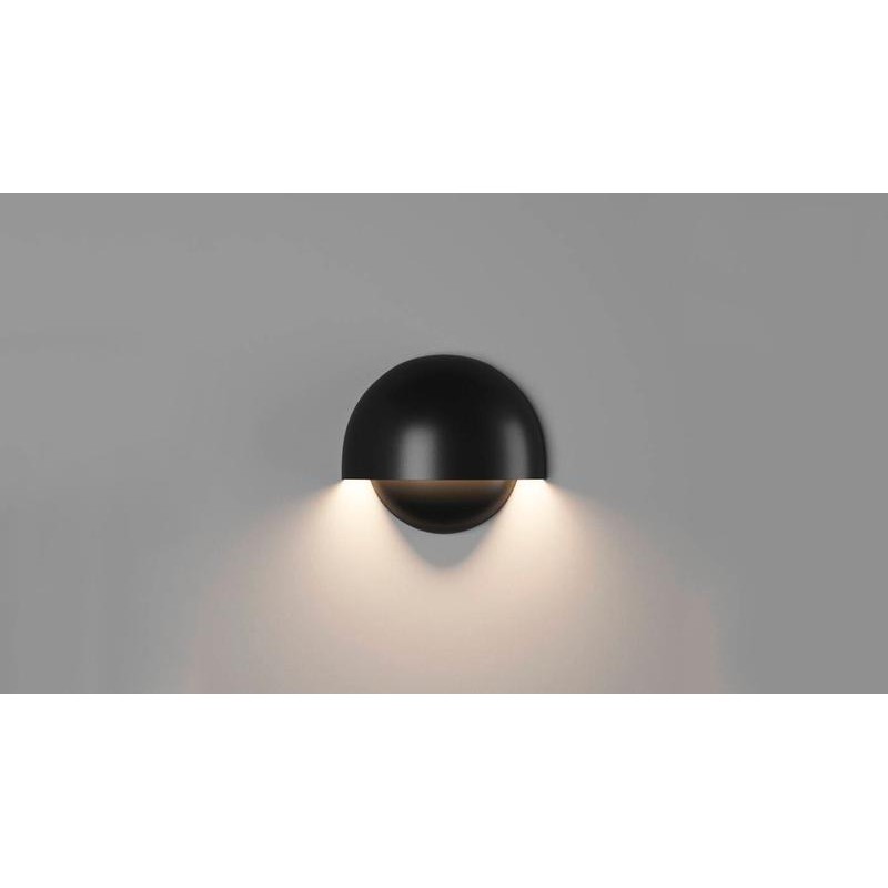 Светильник настенный MUSHROOM GW-A818-10-BL-WW 10Вт 3000К IP54 черн. DesignLed 00-00004440
