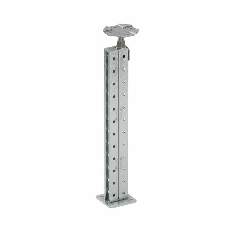 Стойка фальшпола двойная длина 1075мм регулировка 1045-1105мм DKC STD1075