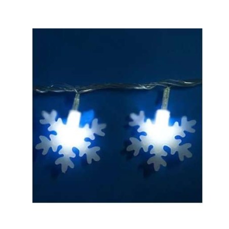 Гирлянда светодиодная «Снежинки-2» ULD-S0700-050/DTA WHITE IP20 SNOWFLAKES-2 с контроллером 50LED (дл.7м) Uniel 7935