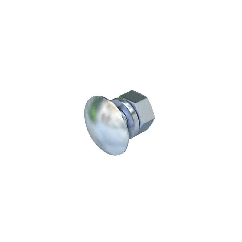 Комплект креп. M10х25 FRS 10х25 F 8.8 (болт плос/гол.+гайка+шайба) OBO 6407560