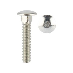 Болт мебельный 6х30 DIN 603 (уп.100шт) Kranz KR-01-3511-009