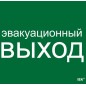 Этикетка самоклеящаяся 310х280мм "Эвакуационный выход" IEK LPC10-1-31-28-EVV