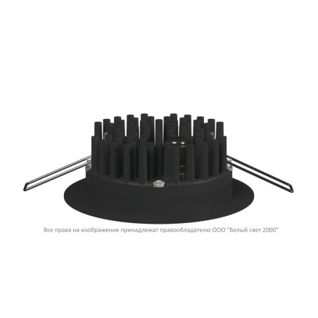 Светильник аварийный BS-ARUNA-10-L1-ELON IP40 Black Белый Свет a31777