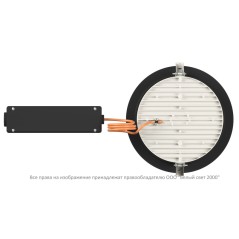 Светильник аварийный BS-DL-10-L2-LED V01 Black 3000К Белый Свет a29276