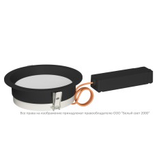 Светильник аварийный BS-DL-10-L2-LED V01 Black 3000К Белый Свет a29276