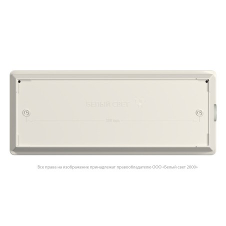 Светильник аварийный BS-UNIVERSAL-10-L4-LED 3000К DD01 Белый Свет a30275