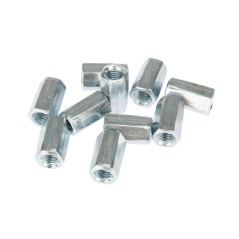 Гайка для шпильки удлиненная М6 1.0х10х18 (уп.20шт) Kranz KR-01-3541-002