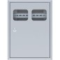 Щит ЯУР на 2 счетчика с двумя DIN-рейками (400х300х150) Basic EKF uerm-din-400-2 Щит ЯУР на 2 счетчика с двумя DIN-рейками (400х300х150) Basic EKF uerm-din-400-2