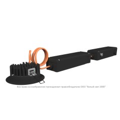 Светильник аварийный BS-ARUNA-83-L3-INEXI3 IP65 Black Белый Свет a31905