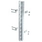 Крепление к сетке безвинтовое для 2-консолей HDZ IEK CLM50D-CSB-2-HDZ