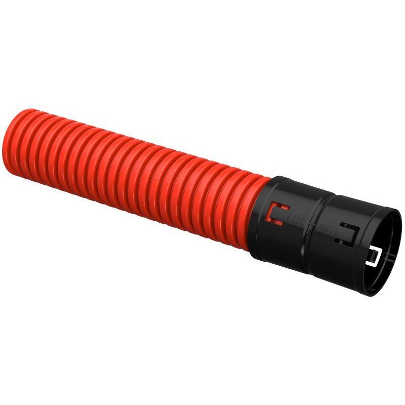 Труба гофрированная двустенная ПНД гибкая d63мм красн. (уп.100м) IEK CTG12-063-K04-100-R Труба гофрированная двустенная ПНД гибкая d63мм красн. (уп.100м) IEK CTG12-063-K04-100-R