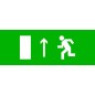 Пиктограмма "Направление прямо" 320х120мм (для EXIT SAFEWAY-40) EKF pkal-01-05