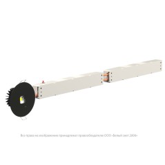 Светильник аварийный BS-RADAR-53-L1-INEXI2 BlacК Белый Свет a31377
