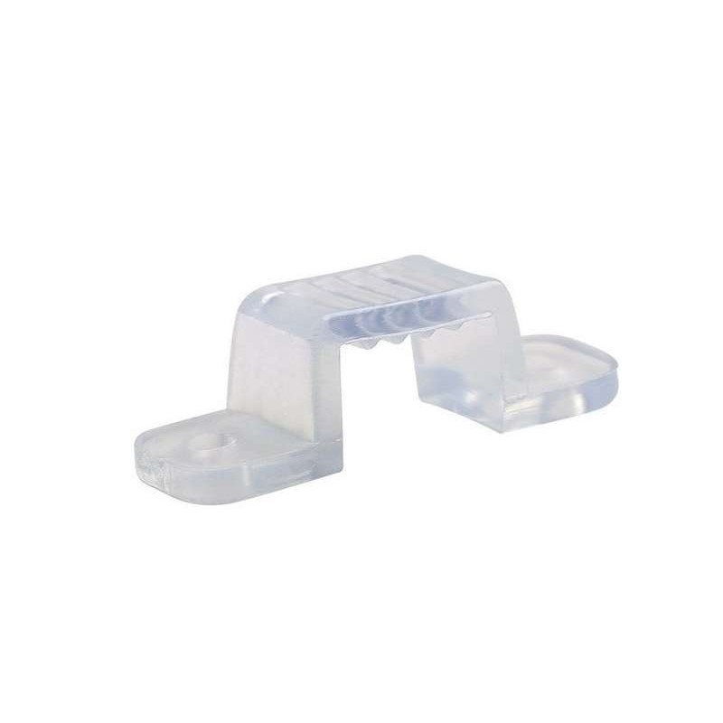 Крепление для светодиод. ленты UCC-K10 CLEAR 050 POLYBAG прозр. (уп.50шт) Uniel 10833