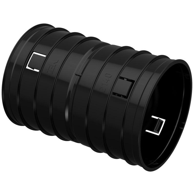 Муфта соединительная для двустенной трубы d140мм ELASTA IEK CTA12D-M140-K02-R Муфта соединительная для двустенной трубы d140мм ELASTA IEK CTA12D-M140-K02-R