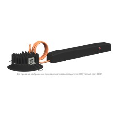 Светильник аварийный BS-ARUNA-81-L2-INEXI2 IP40 Black Белый Свет a31863