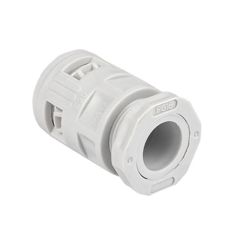 Коннектор для гофр. трубы 20мм (уп.50шт) Plast EKF kn-t-20