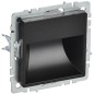 Подсветка светодиодная BRITE встраив. ПЛ20-БрЧ механизм черн. IEK BR-FL20-K02