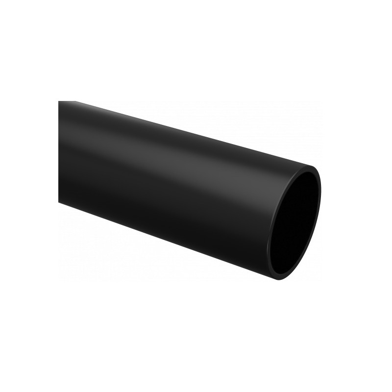 Труба гладкая ПВХ жесткая d16мм черн. (дл.3м) Plast EKF trg-16b-3m