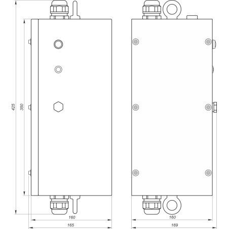 Блок аварийного питания БАП BS-STABILAR2-51-B6-UFO BOX IP65 ICE20 (1.0-200Вт / - 190-260В) Белый Свет a30113