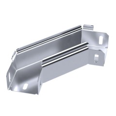 Угол для лотка горизонтальный 90град. 50х50 INOX (AISI 316) Стандарт Промрукав PR16.3523