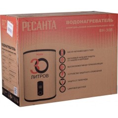 Водонагреватель накопительный ВН-30В Ресанта 74/5/1