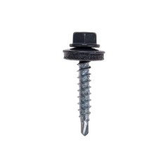 Саморез кровельный 4.8х29мм окрашенный RAL 7024 короб (уп.250шт) Kranz 1205-4829-3