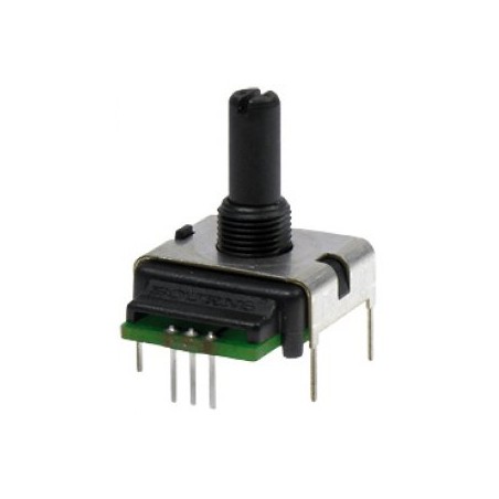 Mechanical Encoder Rotary Incremental Flat 2.25oz-in Straight Gray Digital Square Wave Panel Mount P