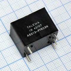 Датчик тока, 0-15A, 1:200СТ, 20-200kHz,   1об/2об