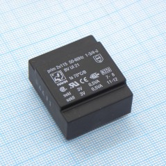 Трансформатор питания 1ВА  2x115В, 2x12В , 2x41мА 70/B (41)