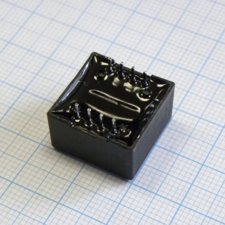 Audio Transformer 1:1 6500VDC 90Ohm Prim. DCR 90Ohm Sec. DCR 8Term. PC Pin Thru-Hole
