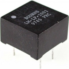 Audio Transformer 1:1 6500VDC 90Ohm Prim. DCR 90Ohm Sec. DCR 8Term. PC Pin Thru-Hole