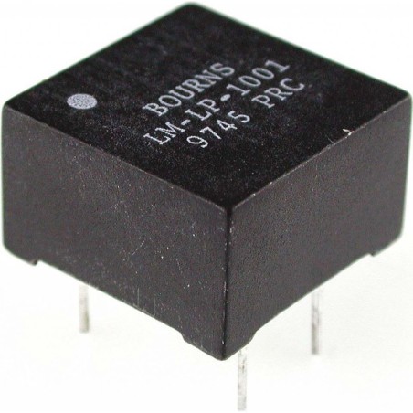 Audio Transformer 1:1 6500VDC 90Ohm Prim. DCR 90Ohm Sec. DCR 8Term. PC Pin Thru-Hole