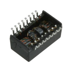 Телекоммуникационный трансформатор, 1:1 0.65Ohm Prim. DCR 0.65Ohm Sec. DCR 16Term. Gull Wing SMD