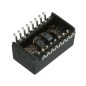 Телекоммуникационный трансформатор, 1:1 0.65Ohm Prim. DCR 0.65Ohm Sec. DCR 16Term. Gull Wing SMD