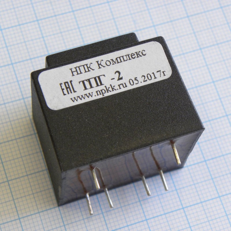 Трансформатор питания герметичный 2*12В (2.5W)